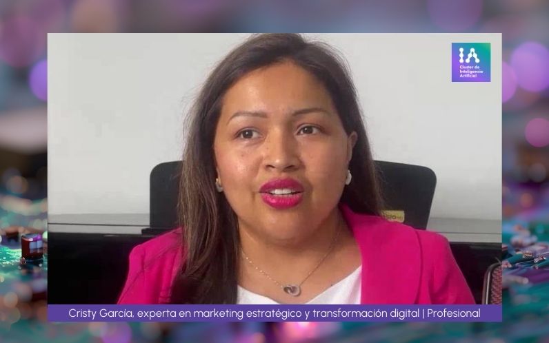 Bienvenida Cristy García al Cluster IA